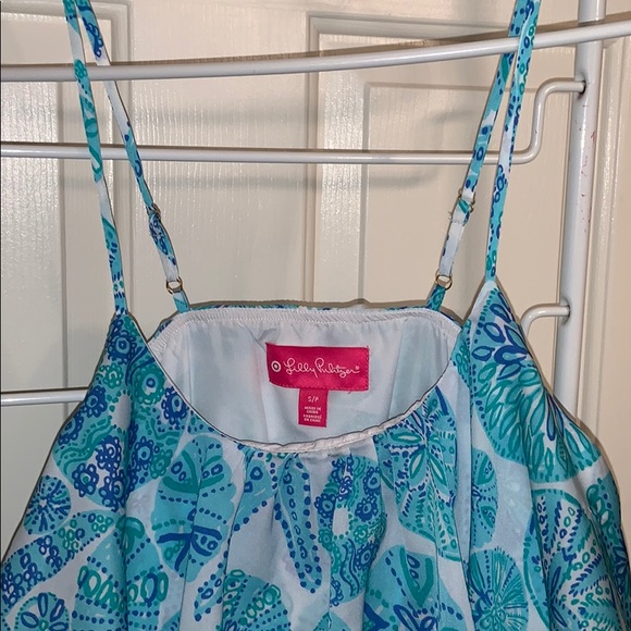 Lily Pulitzer flounce chiffon sundress - Picture 2 of 3